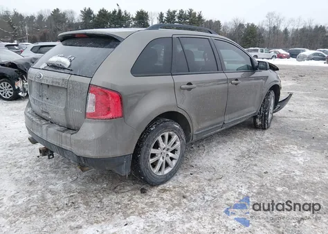 2013 Ford Edge Sel из США, поврежденный, VIN 2FMDK3JC8DBB30033